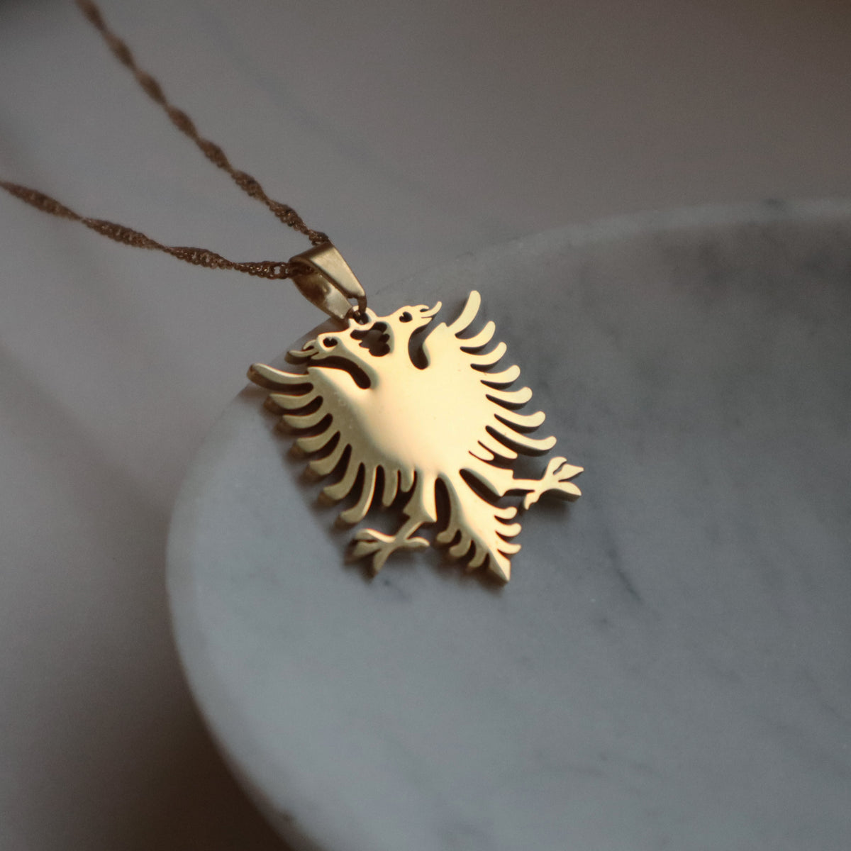 Albania Eagle Necklace – Parisa London