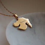 Custom Country Necklace