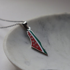 Palestine Watermelon Necklace