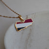 Yemen Flag Necklace