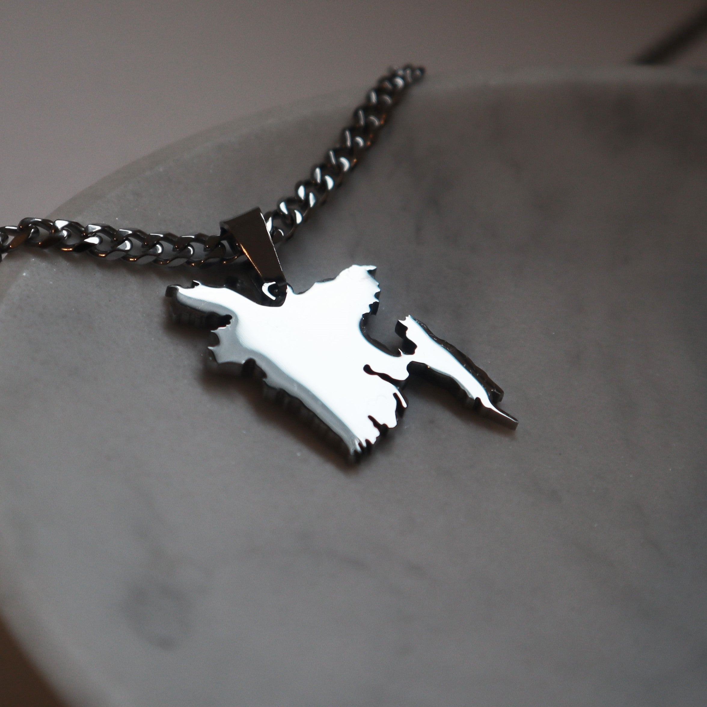 Mens bangladesh necklace stainless steel
