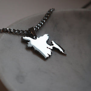 Mens bangladesh necklace stainless steel