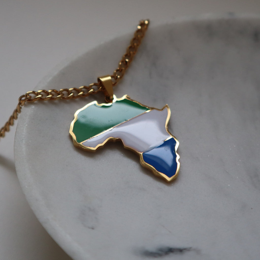 Men's Sierra Leone Necklace - Africa Edition