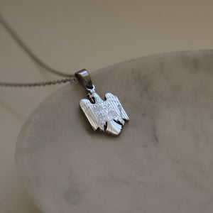 Silver on sale eagle pendant