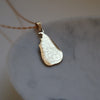 sri lanka country map necklace 18k gold plated on stainless steel 